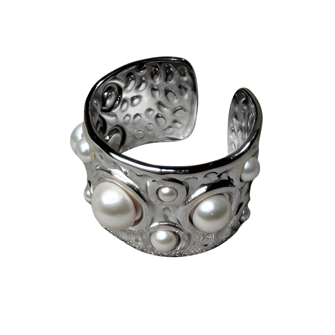 765 "CLEMENTINA" Anillo plateado