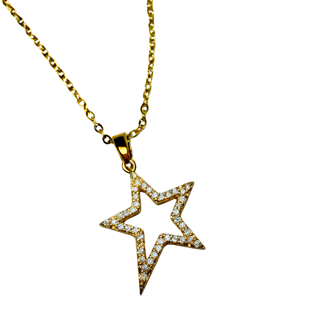 782 "MARIANA" Collar plateado