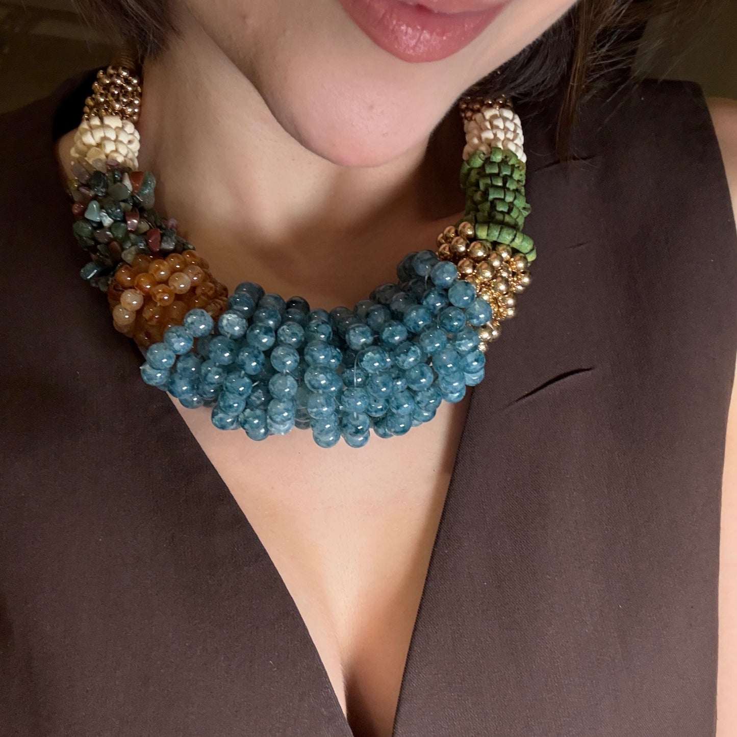659 “TRIBU” Collar de cuentas