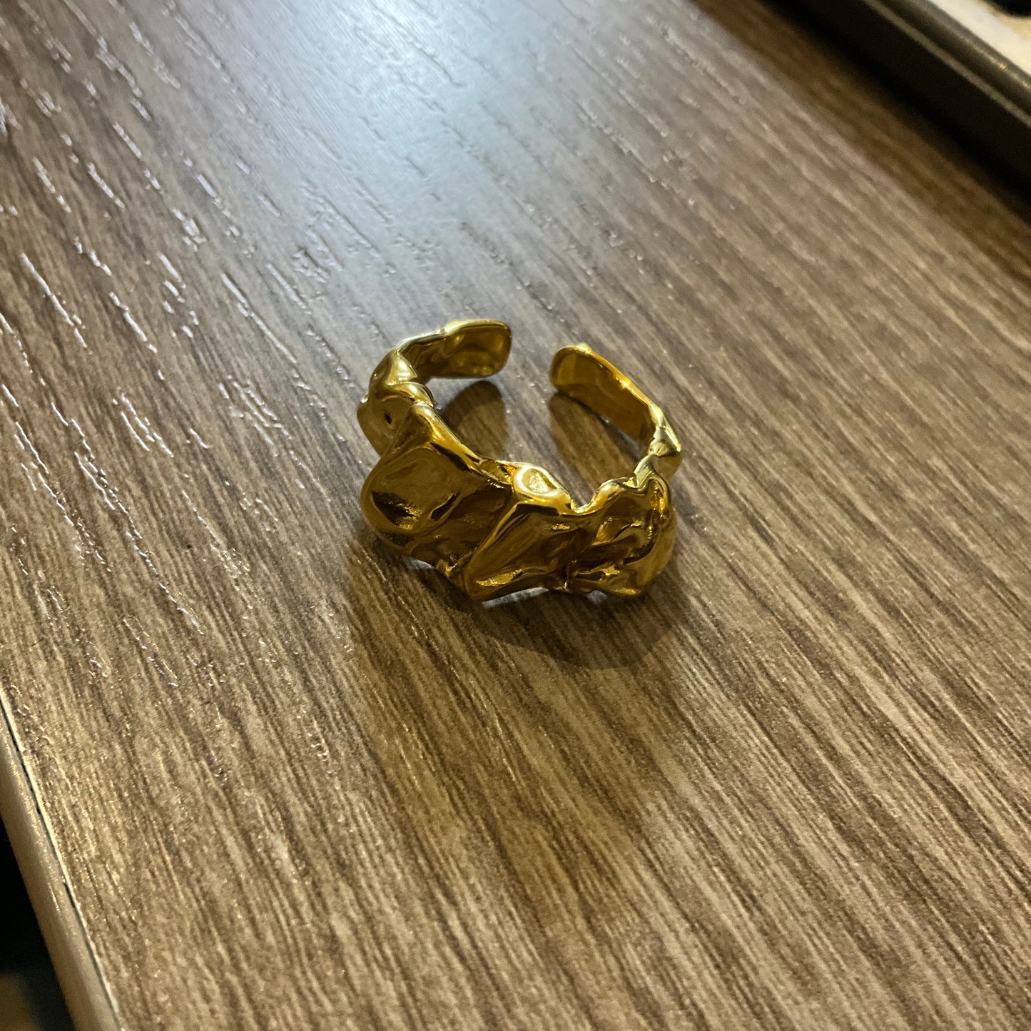 "MICHELLE" Anillo dorado