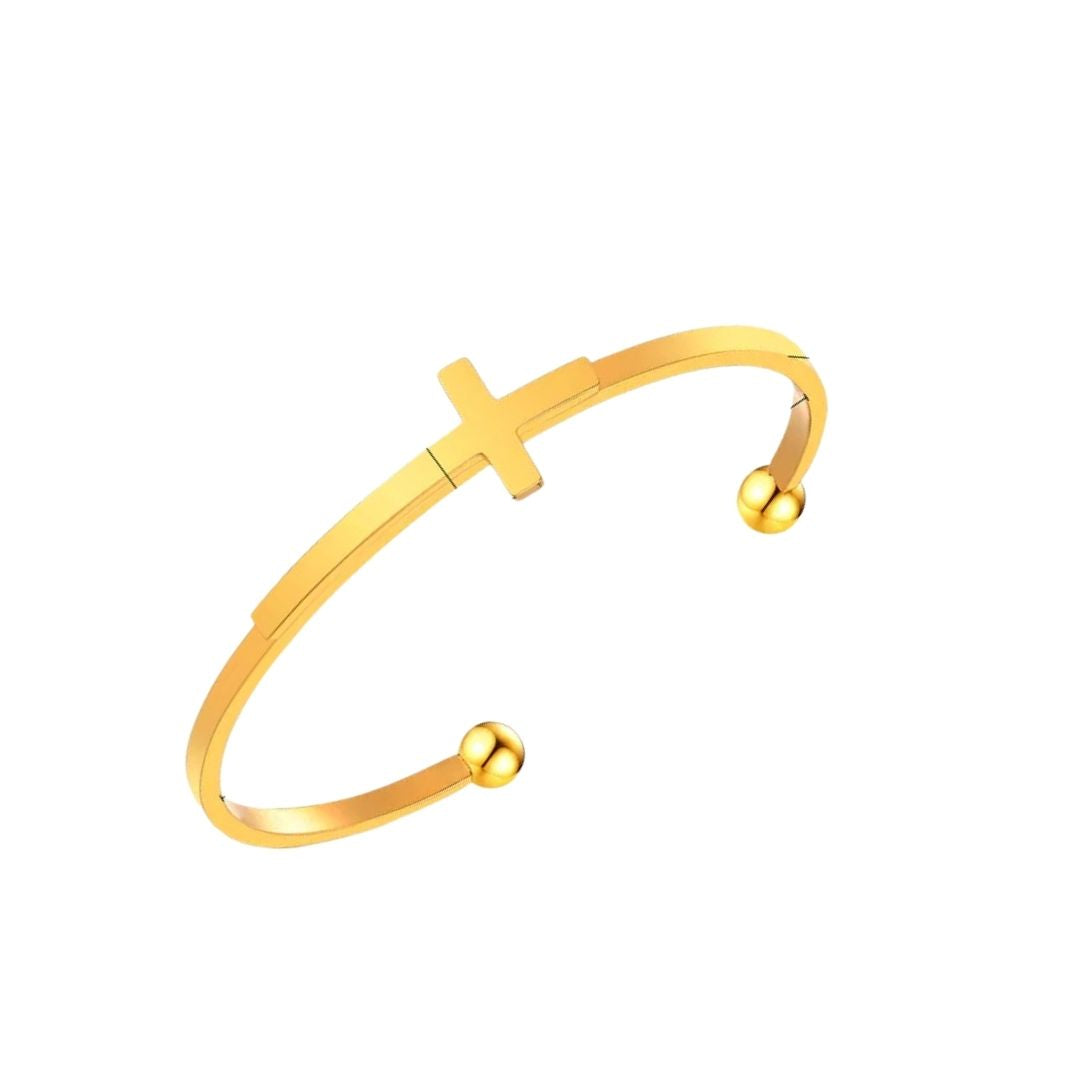 "NAZARETH" Brazalete dorado
