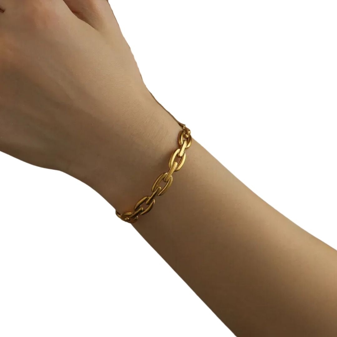 "GALA" Brazalete dorado