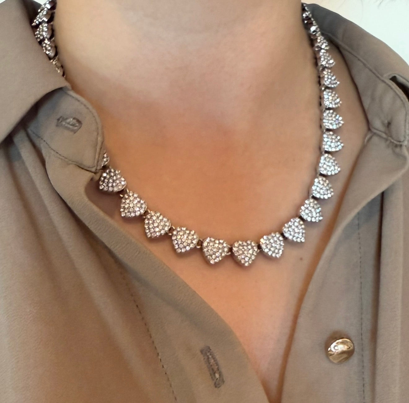 678 "JAKELINE" COLLAR PLATEADO