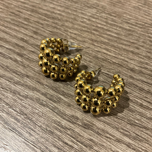 480 "MAREA" Aretes dorados