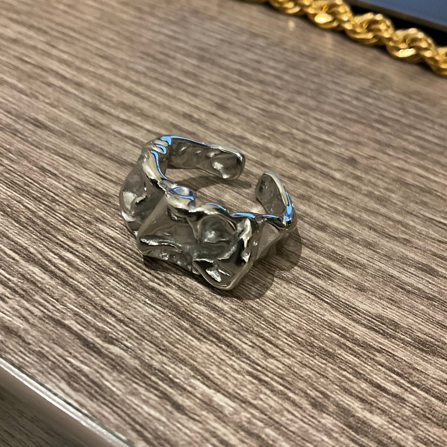 "MICHELLE" Anillo plateado