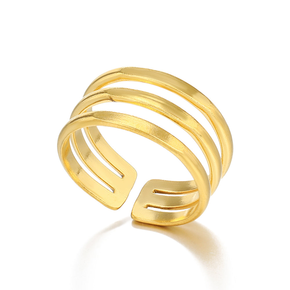 "EUREKA" Anillo dorado