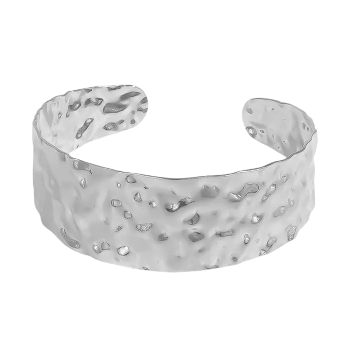 737 "ROMANA" Brazalete plateado