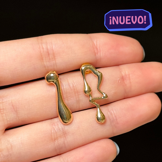 "MARTINA" Aretes dorados