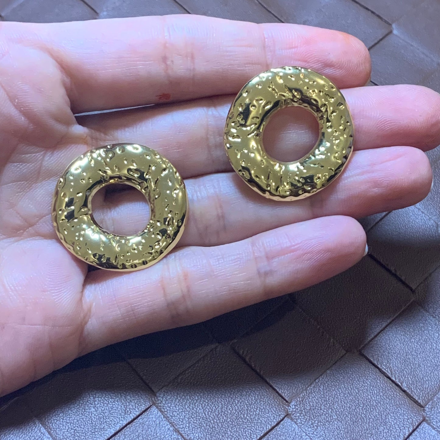 471 "ITZEL" Aretes dorados