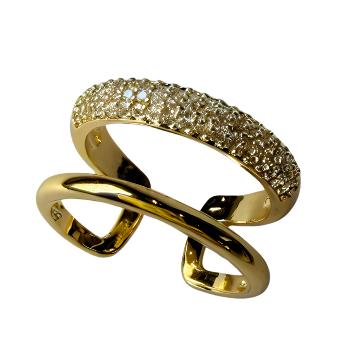 804 "HORTENCIA" Anillo dorado