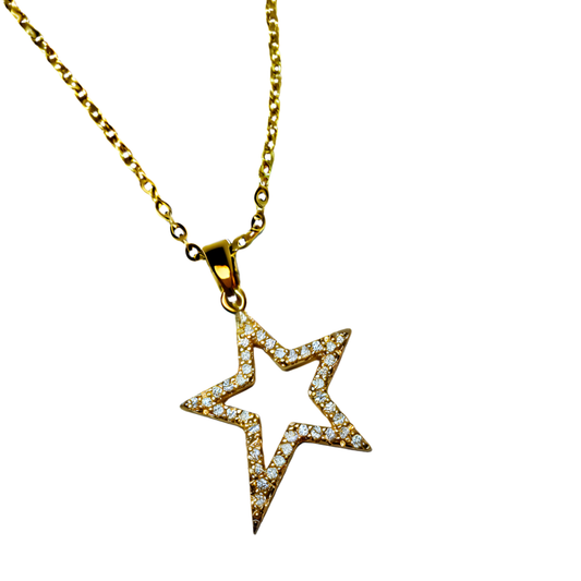 782 "MARIANA" Collar plateado