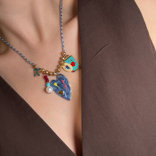 648 “SABINE” Collar de cuentas