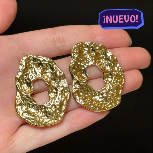 "ROMA" Aretes dorados