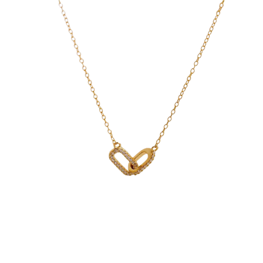 738 "ARIANA" Collar dorado