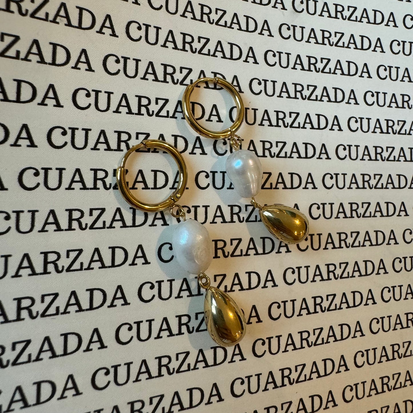 "JANETH" Aretes dorados