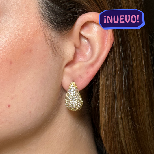 "SIENNA" Aretes dorados