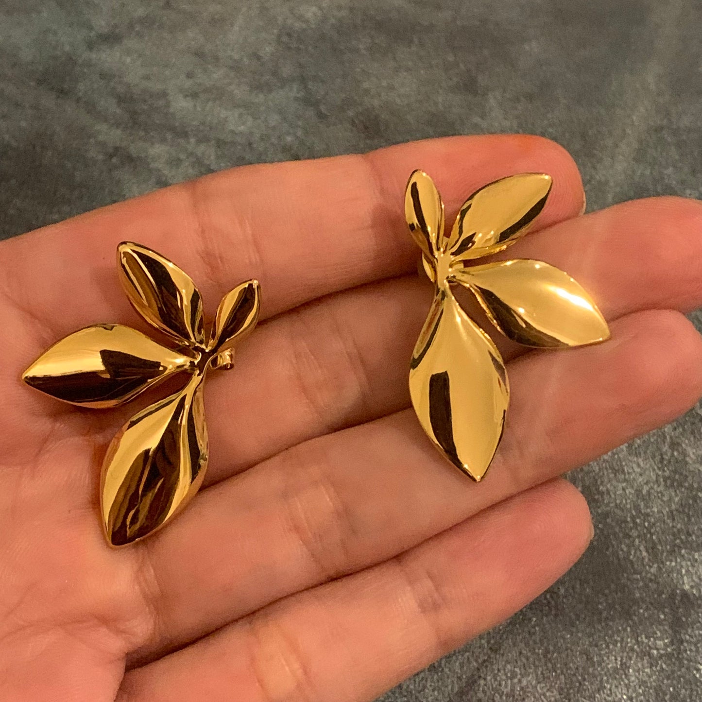 508 "FLORA" Aretes dorados