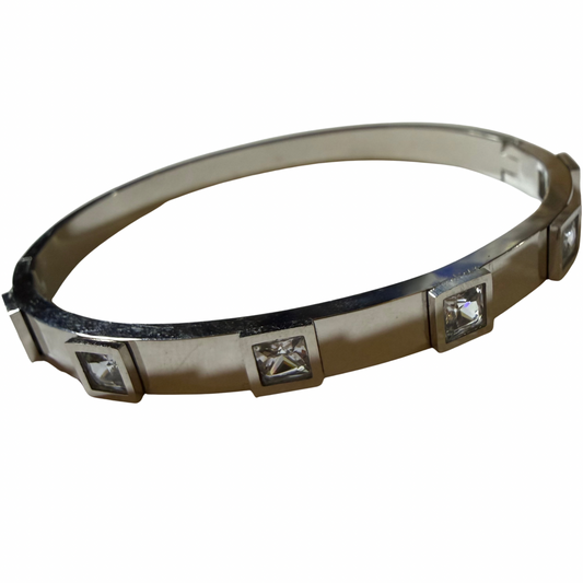 831 "LORETTO" Brazalete plateado