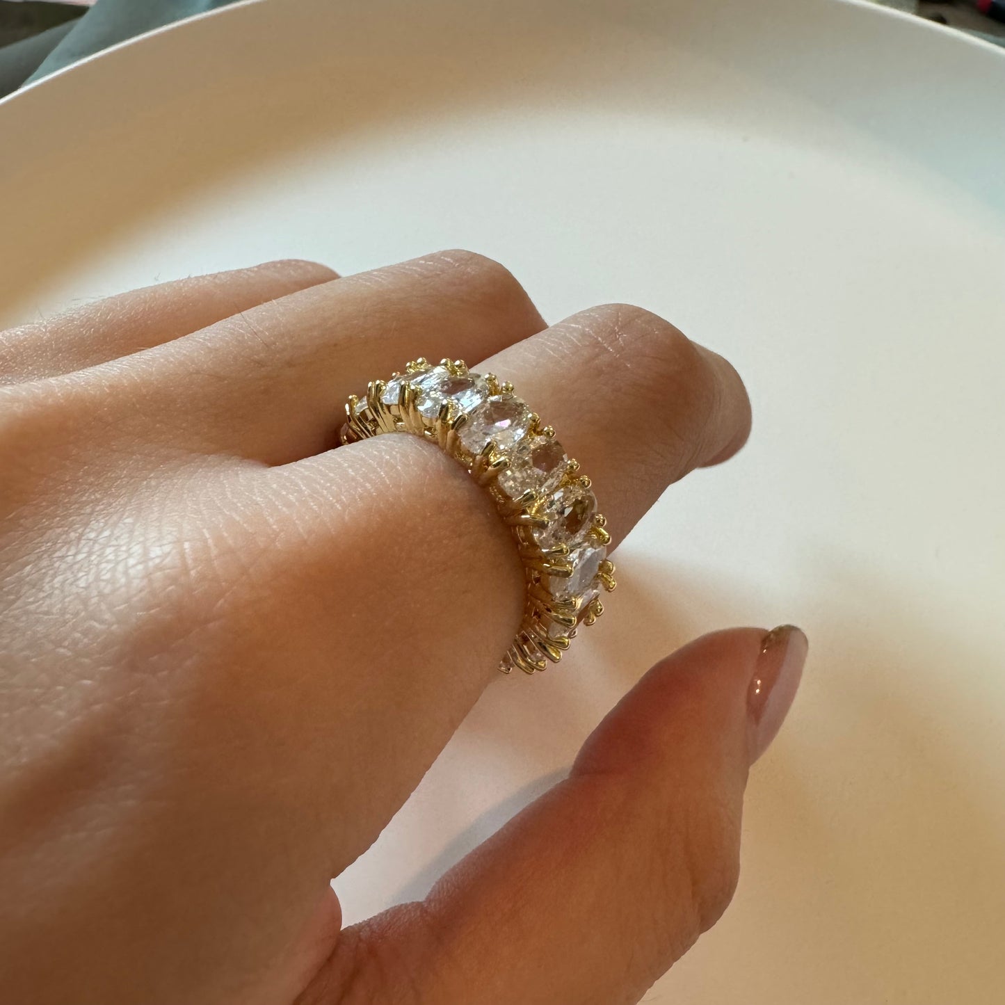 “VALENTINA” Anillo dorado