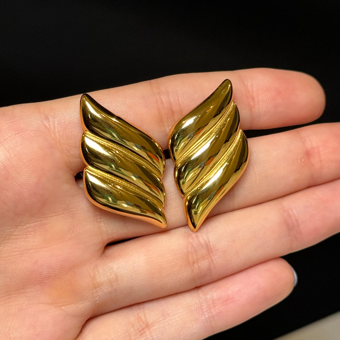 "DIVA" Aretes dorados