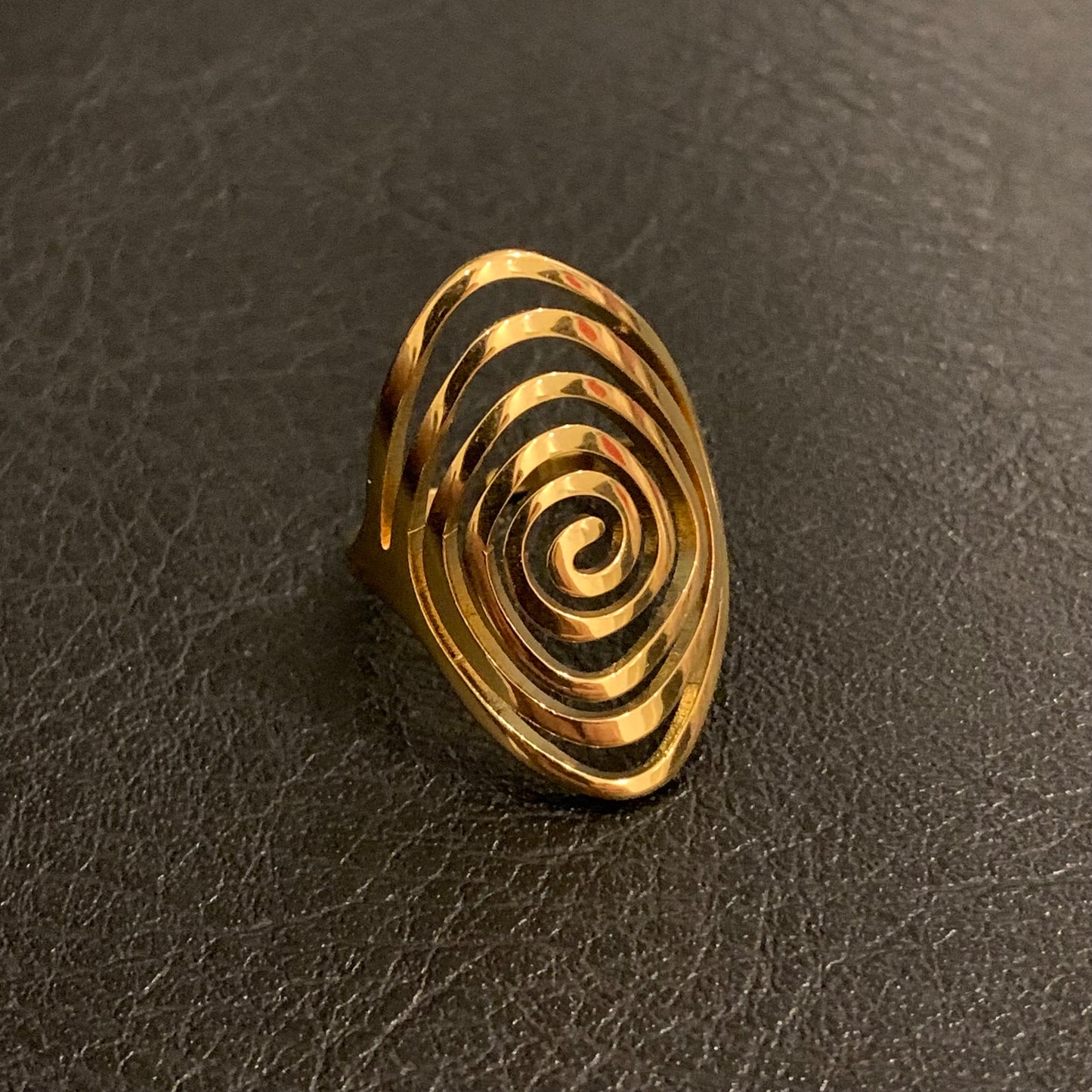 470 "GARABATO" Anillo dorado