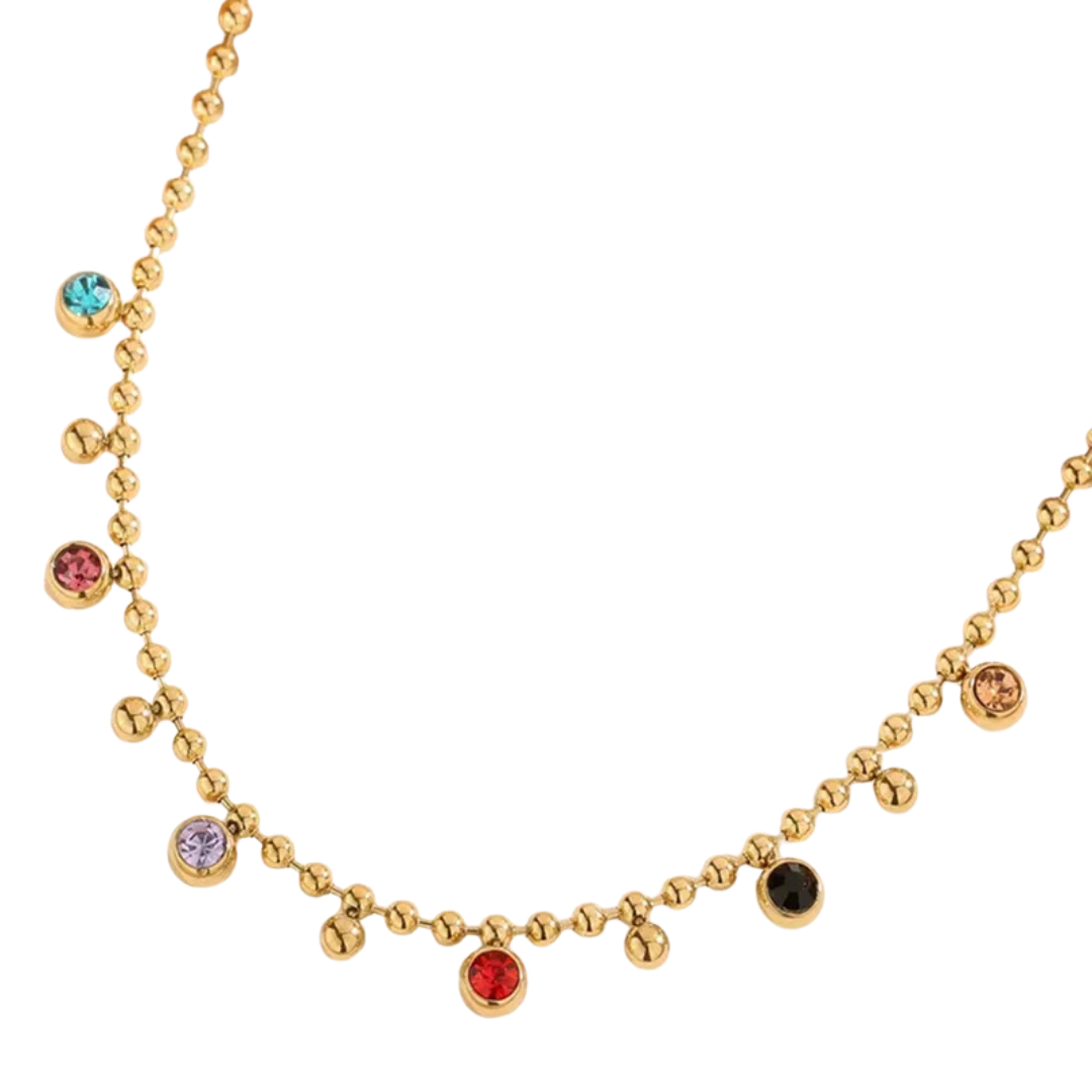 803 "MONA" Collar dorado