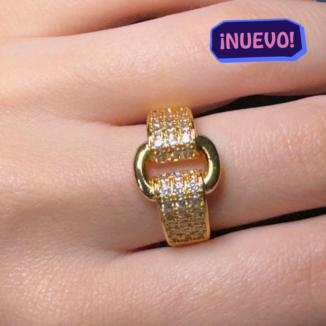 "MARCELA" Anillo dorado