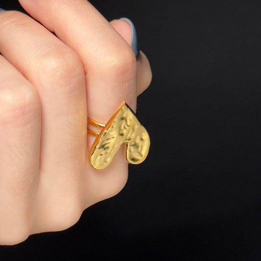 "RAQUEL" Anillo dorado