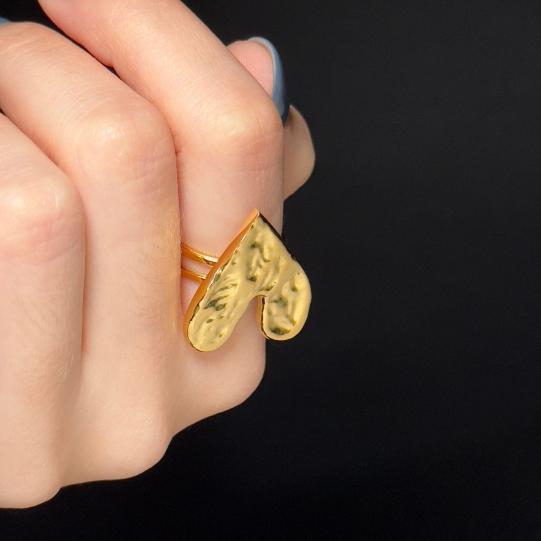 "RAQUEL" Anillo dorado