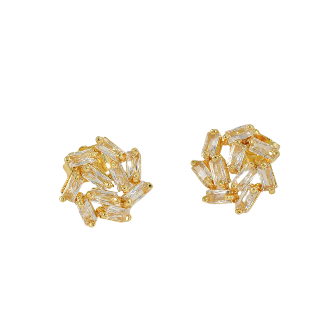 800 "SARA" Aretes dorados