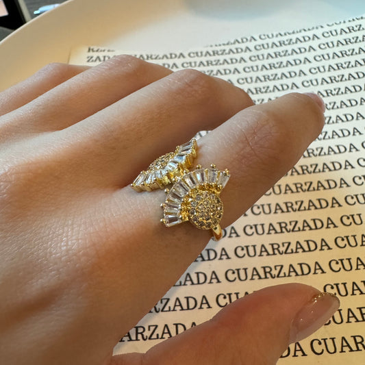 “BARBARA” Anillo dorado