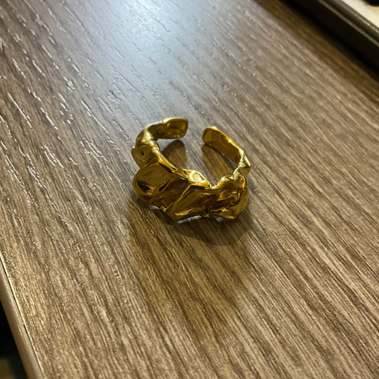 "MICHELLE" Anillo dorado