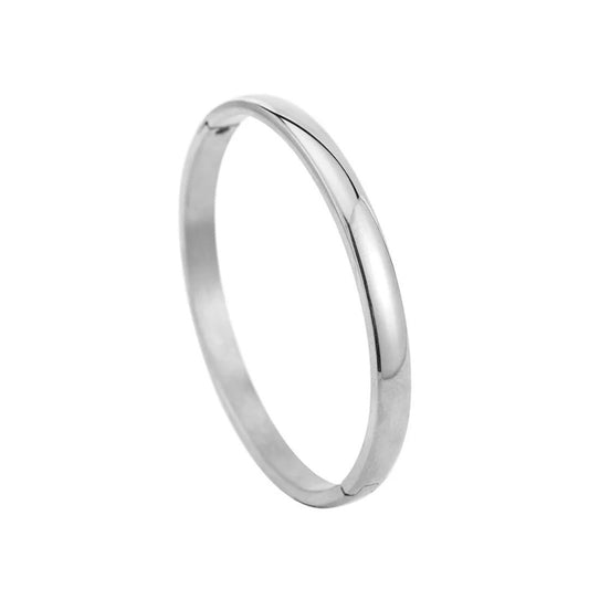 "LISSA" brazalete plateado