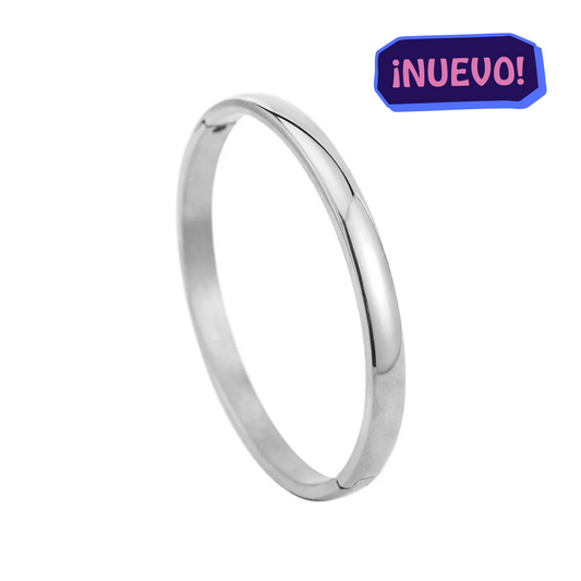 "LISSA" brazalete plateado