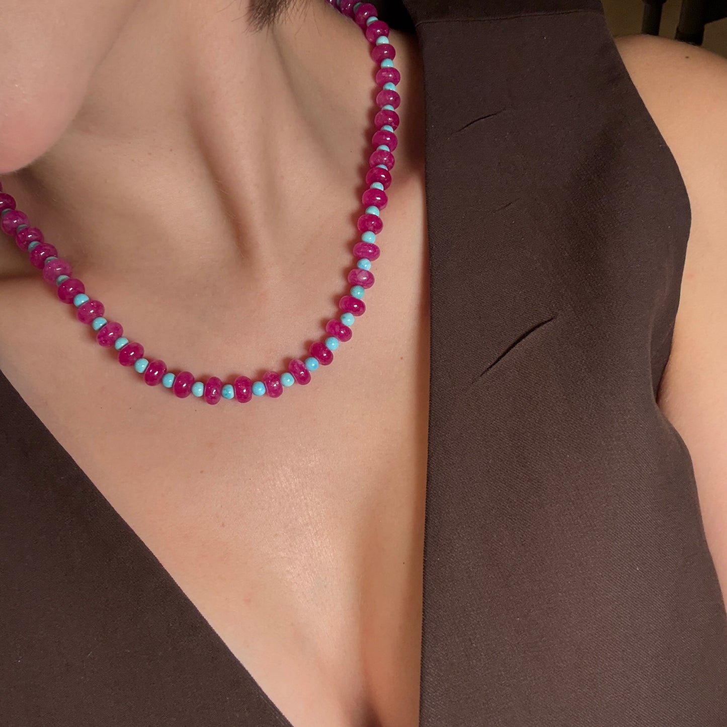 660 “PAU” Collar de cuentas