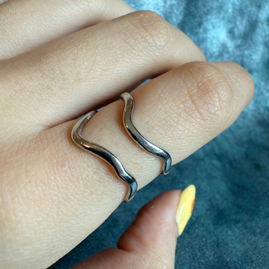 593 “OLA” Anillo plata