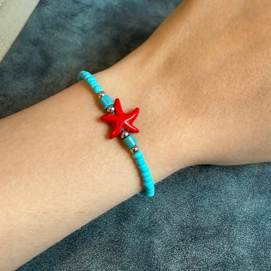 618 “BRUNA” Pulsera de cuentas