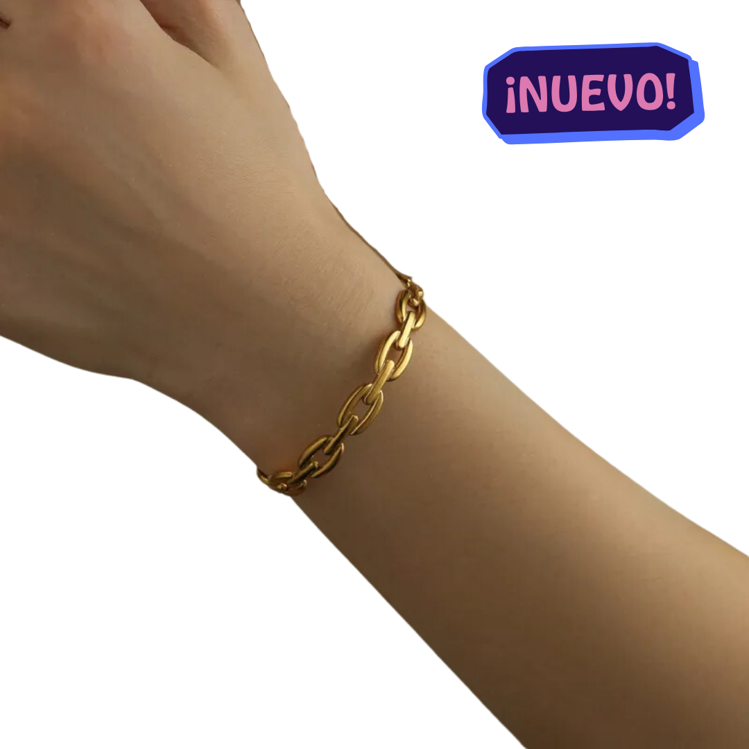 "GALA" Brazalete dorado