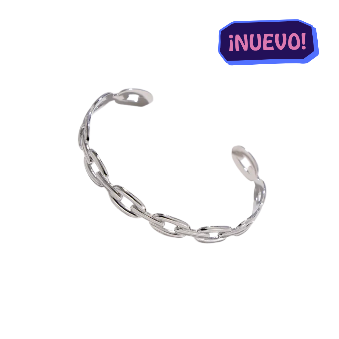 "GALA" Brazalete plateado