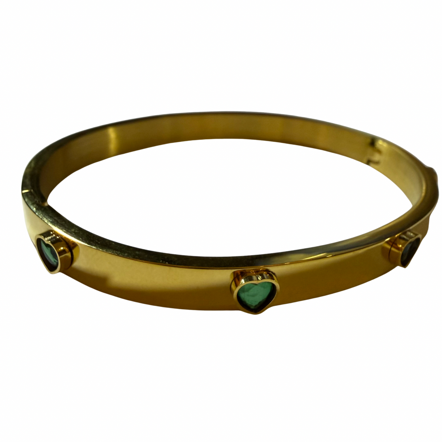 830 "LORETO CORAZON" BRAZALETE DORADO