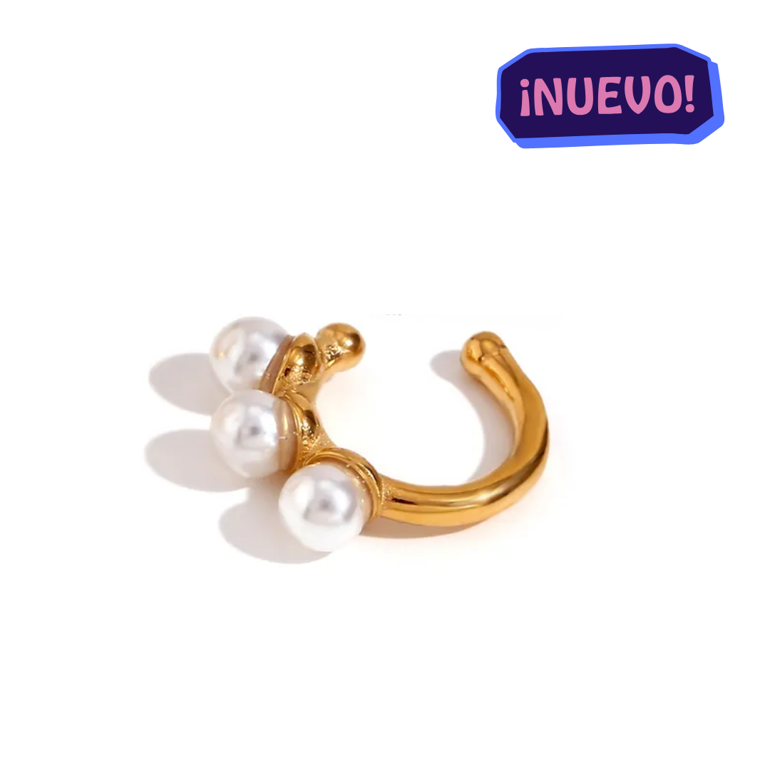 "DANI" Ear cuff dorado