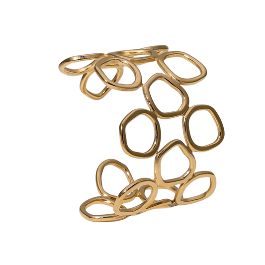 747 "ENJAMBRE" Brazalete dorado