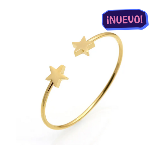 "ESTRELLA" Brazalete dorado