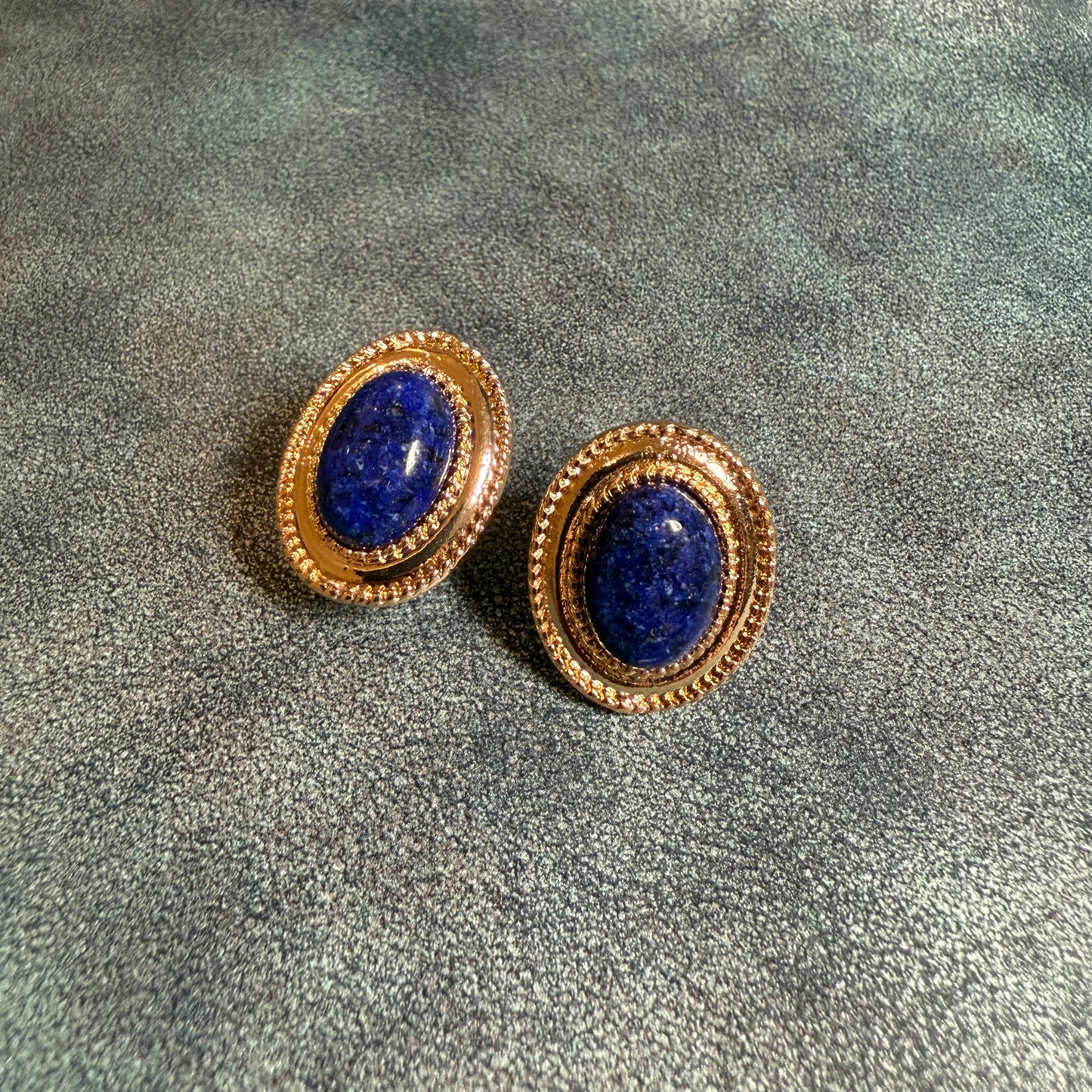 653 “LADY DIANA” Aretes azules