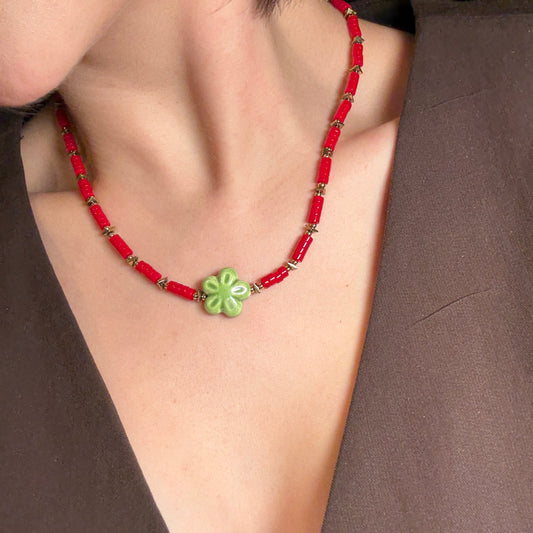 655 “LENI” Collar de cuentas