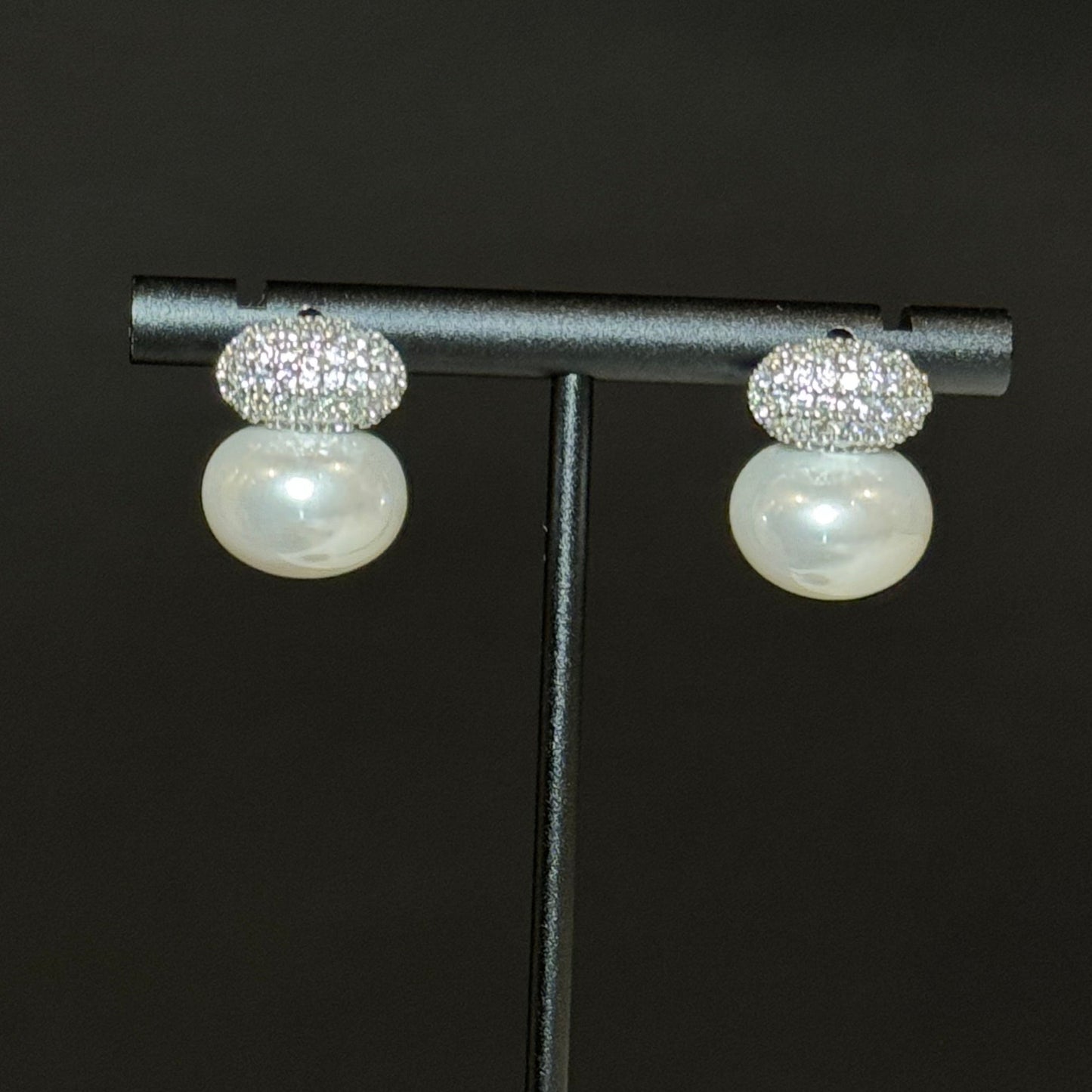 "VENECIA" Aretes plateados