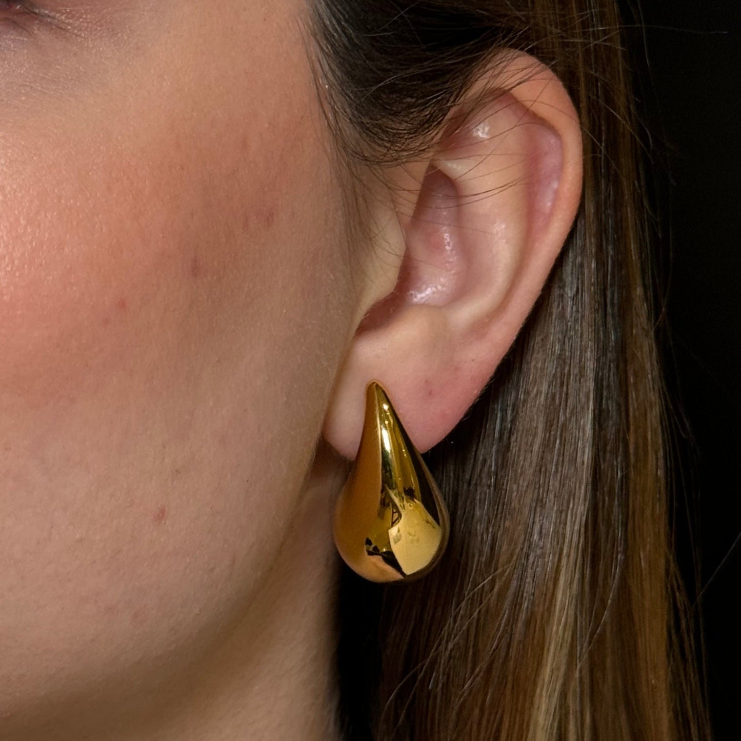 "BONETTA" aretes dorados