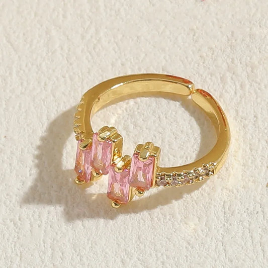 "MACA PINK" Anillo dorado