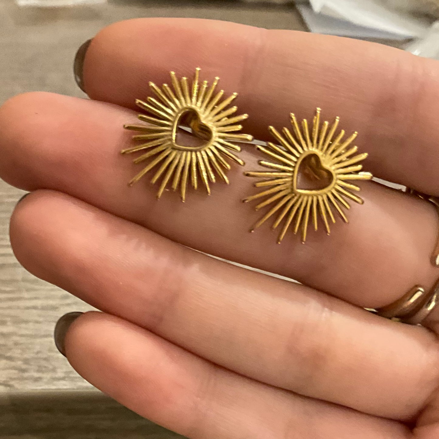 “FILOMENA” Aretes dorados