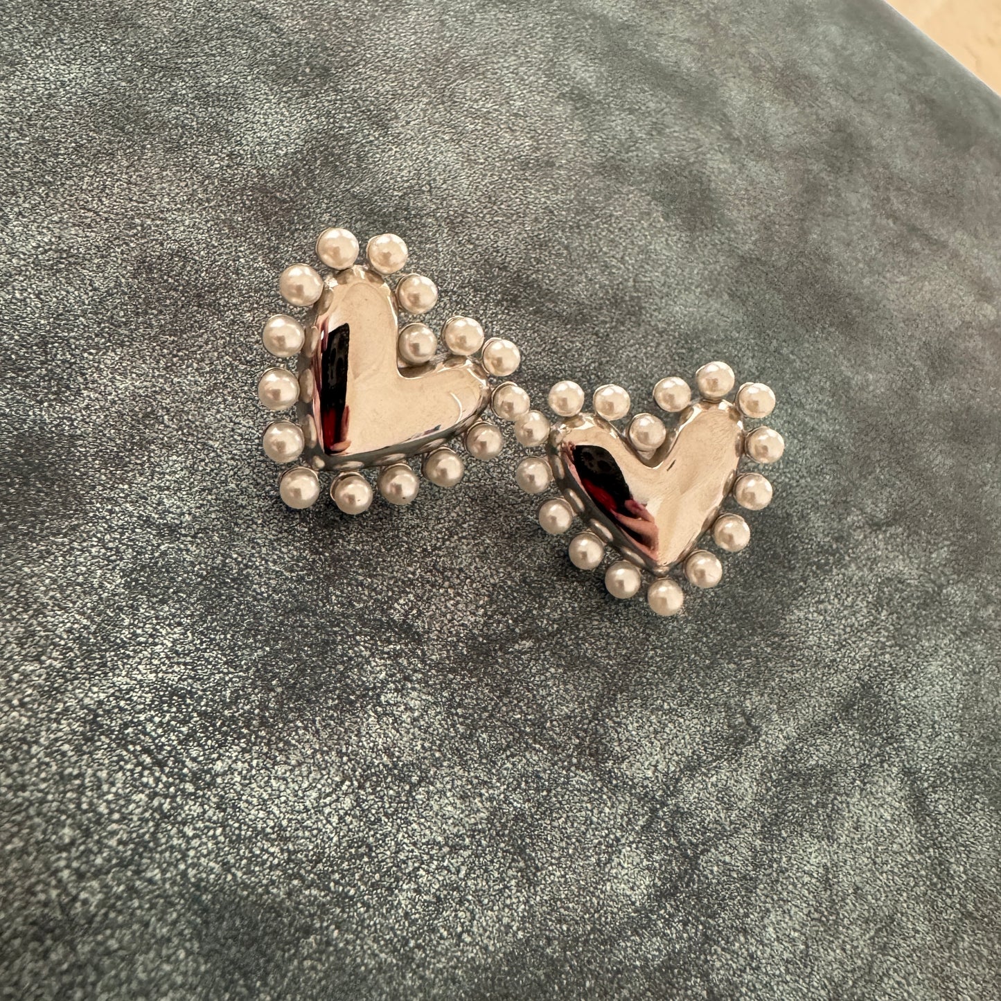 "RENATA" Aretes plateados